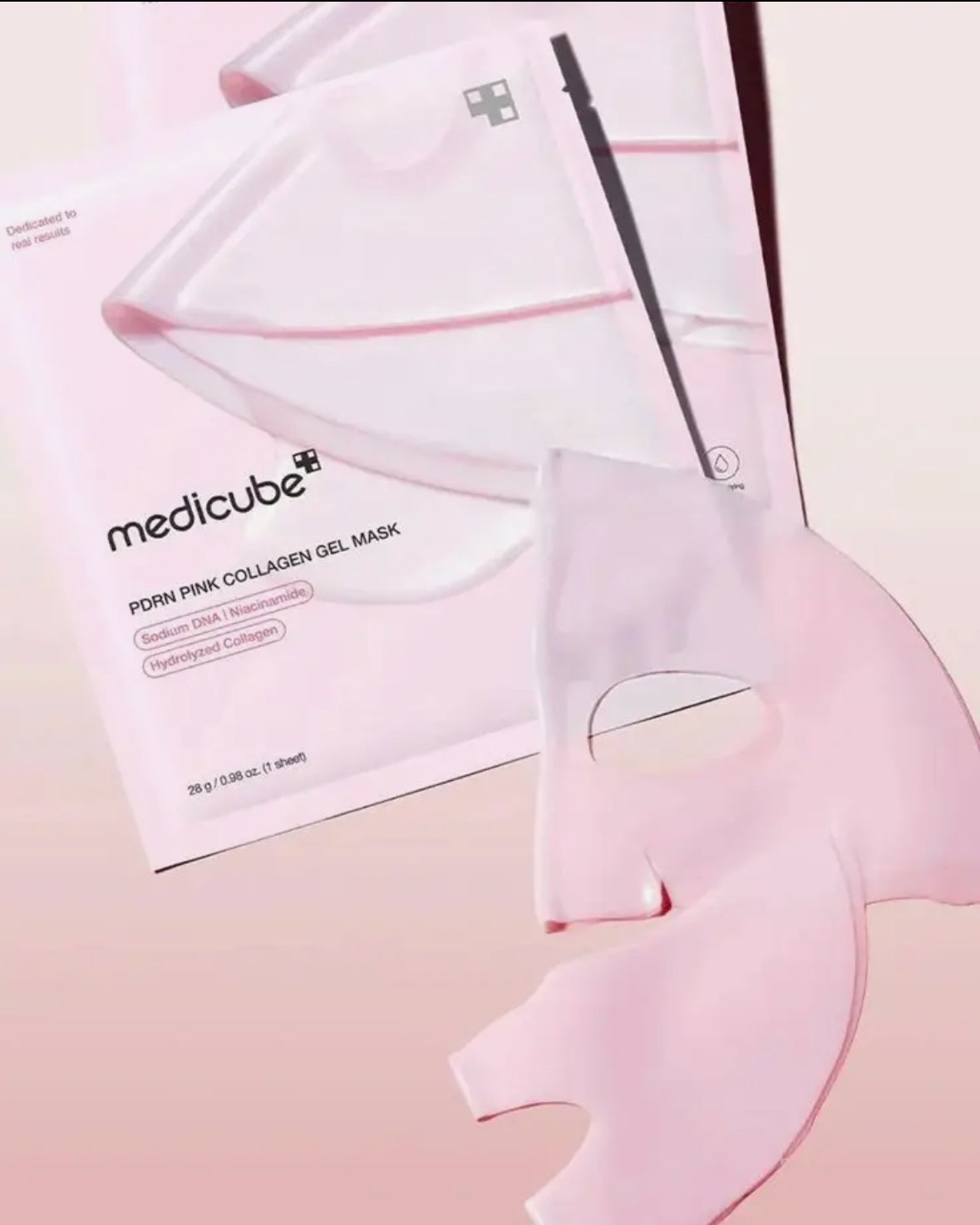 Medicube Jelly Gel Mask with Salmon DNA PDRN Pink Collagen | Overnight Face Mask for Glass Glow Skin | Elasticity, Hydrating, Firming and Moisturizing | Korean Skincare