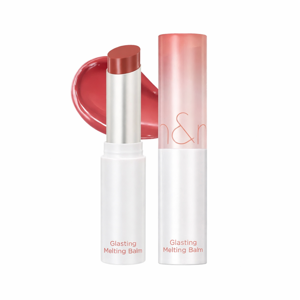 rom&nd GLASTING MELTING BALM | Hydrating Lip Gloss Stick for Juicy, Crystal-Clear Shine Non-Sticky, Buildable Sheer Tinted Lip Balm