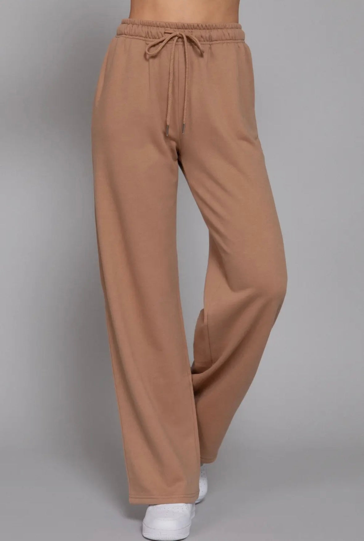 Straight Leg Fleece Jogger Pants