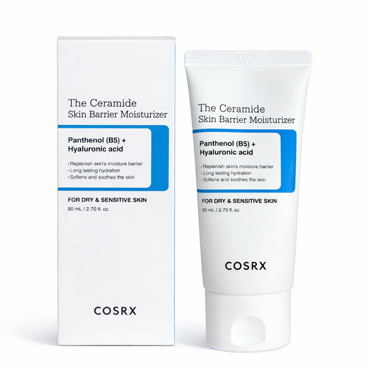 COSRX Ceramide Skin Barrier Moisturizer for Face with 7 Ceramides, Hyaluronic Acid & Panthenol for All Skin Types, 2.7 fl.oz, Korean Skin Care