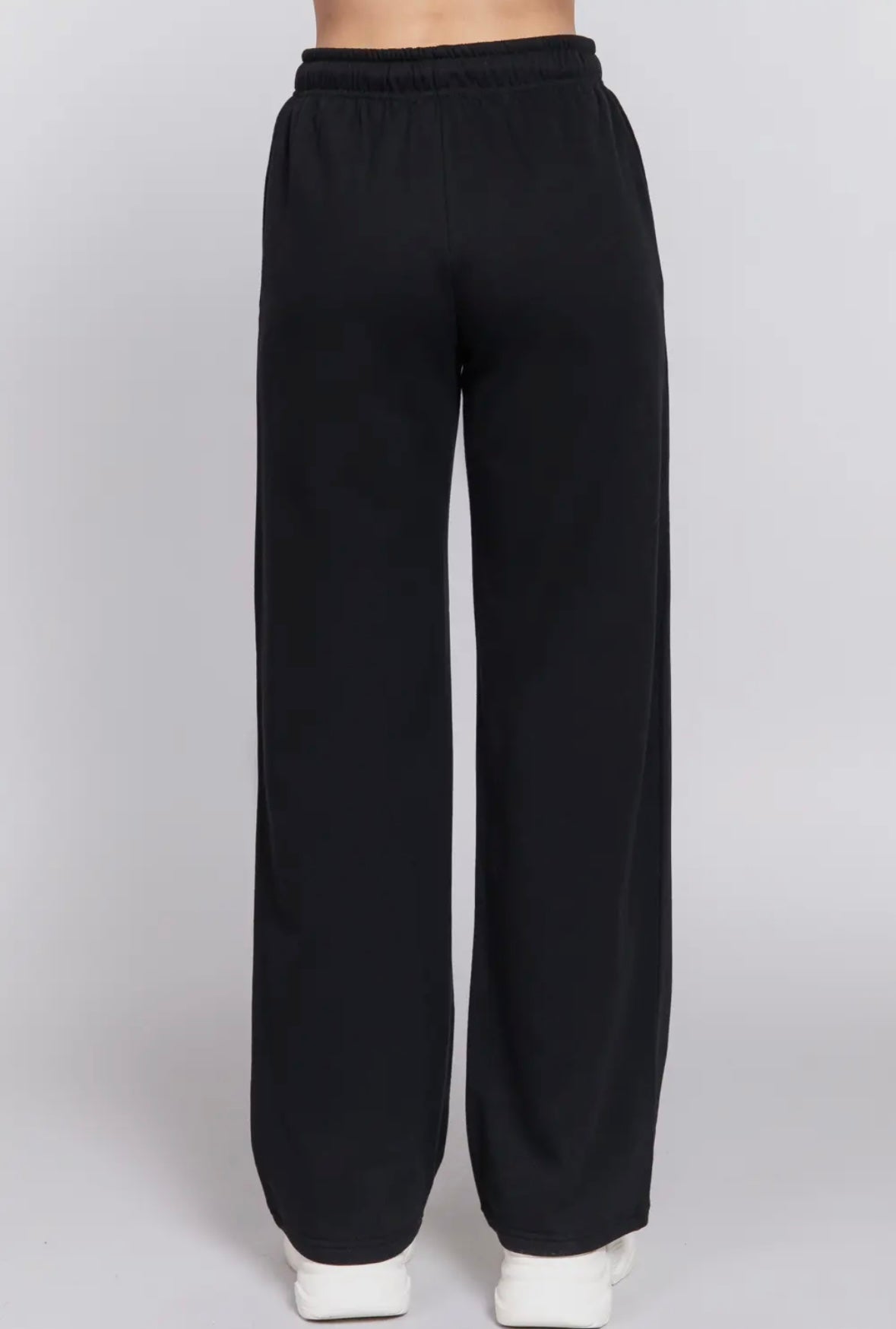 Straight Leg Fleece Jogger Pants