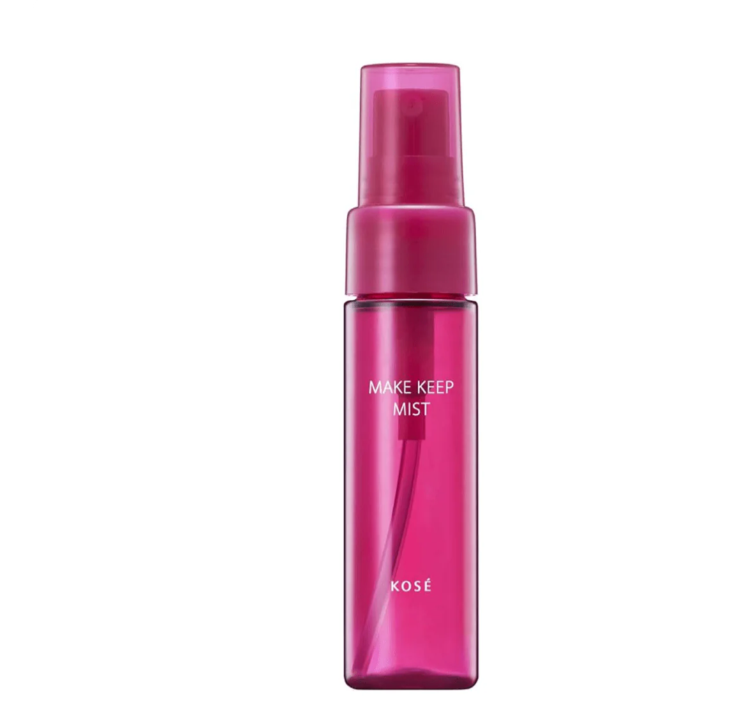 Kose Make Keep Mist Waterproof Setting Spray 24 Hour Long Lasting Fix, Sweatproof Water Resistant Makeup Finisher – Ethanol Free, Semi Matte Finish for Oily Skin Korean Makeup Fixer
