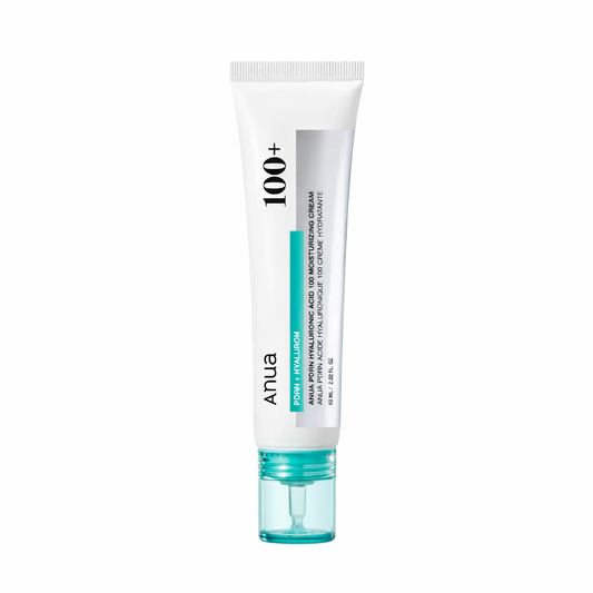 ANUA PDRN Hyaluronic Acid 100 Moisturizing Cream, Lightweight Hydrating Moisturizer with Salmon DNA, Hyaluronic Acid, Collagen For Glass Skin, Korean Skin Care Kbeauty