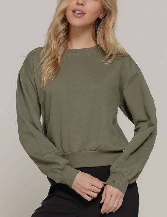 Chelsea Long Sleeve Crewneck Sweatshirt | buttery soft loungewear

 

 
