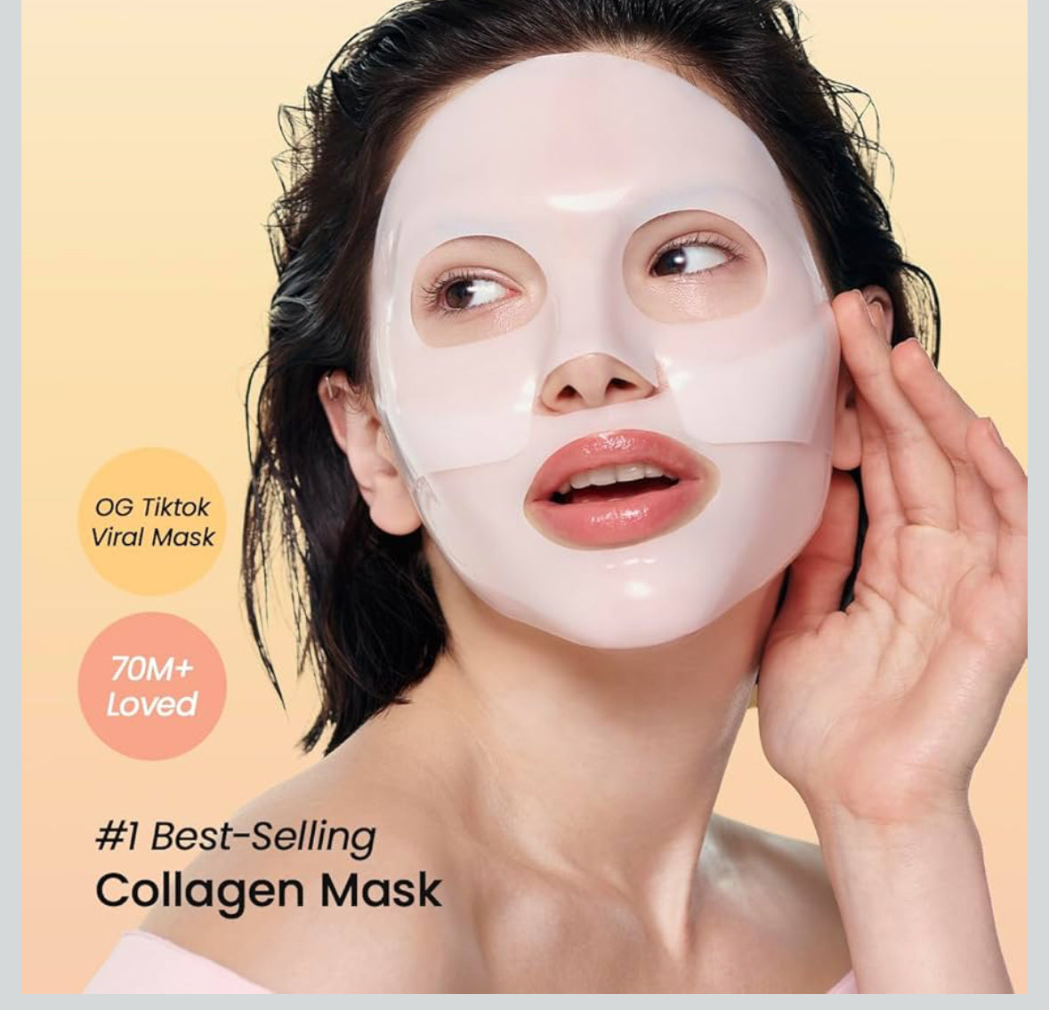 BIODANCE Bio-Collagen Real Deep Mask, Hydrating Overnight Hydrogel Mask, Pore Minimizing, Elasticity, Plumping Improvement, Korean Beauty Skin Care