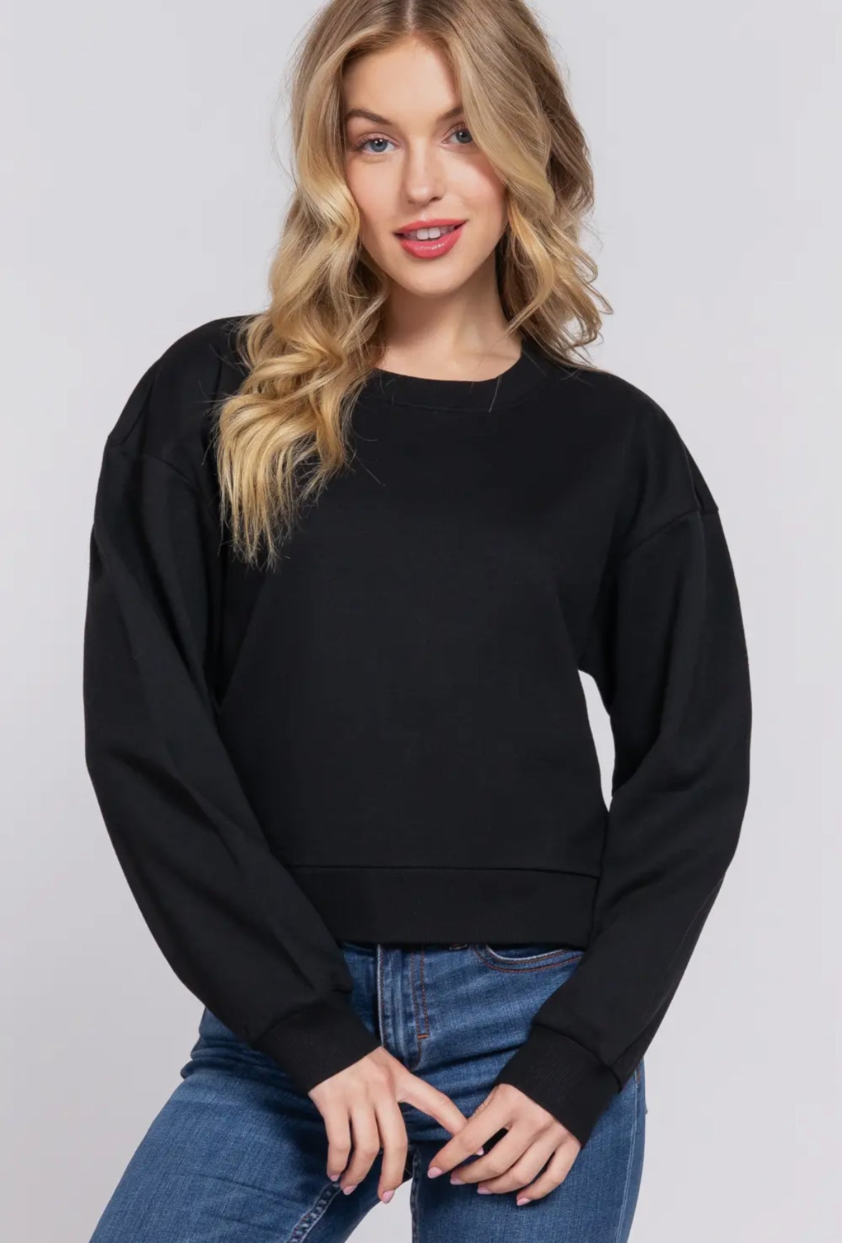 Chelsea Long Sleeve Crewneck Sweatshirt | buttery soft loungewear

 

 
