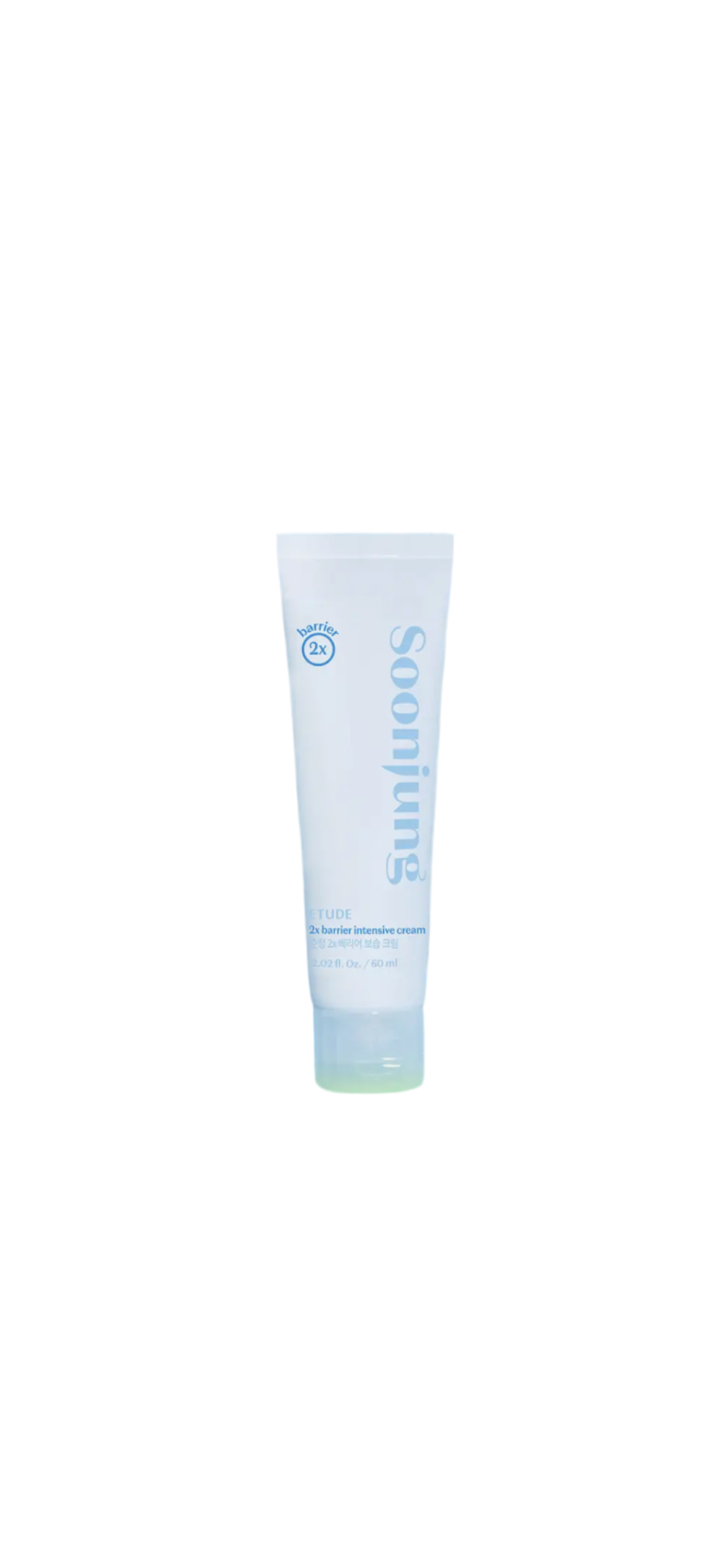 ETUDE SoonJung 2x Intensive Cream Duo Set for Barrier Repair | Rich Moist, Madecassoside & Panthenol for Soothing, Face Moisturizer for Sensitive Skin, pH Balanced, Hypoallergenic