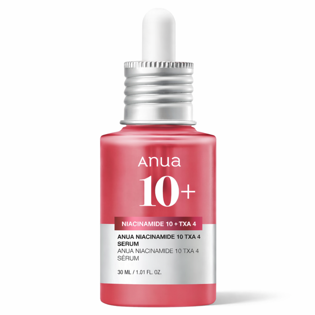 Anua Niacinamide 10 + TXA 4 Serum, Dark Spot Care, Hyaluronic Acid, Tranexamic Acid, Lightweight & Hydrating All-in-One Daily Facial Serum for Glass Skin, Korean Skincare