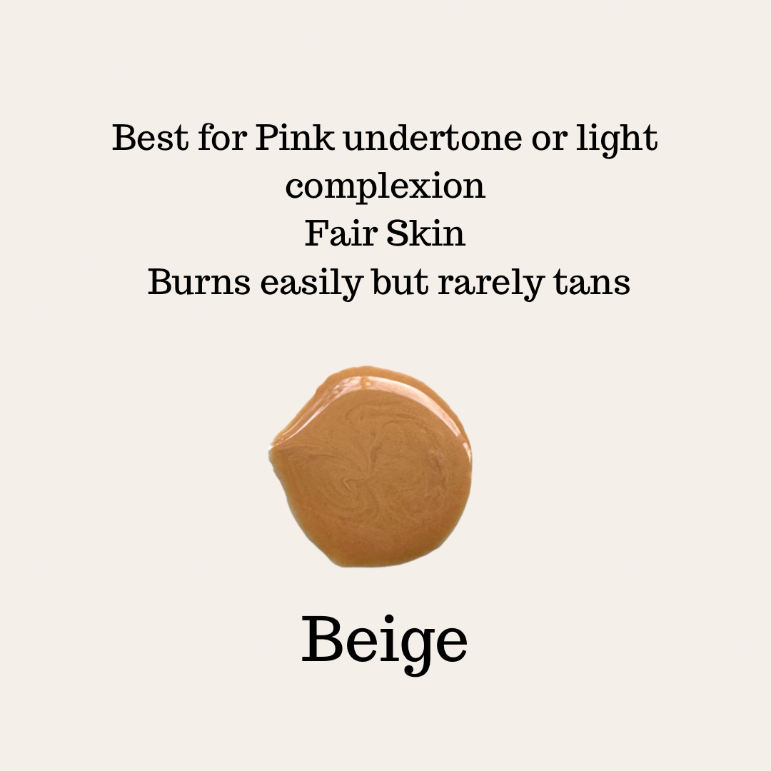 Tinted Mineral Sunscreen Moisturizer SPF 30 UVA UVB Reef Safe Lightweight Fragrance Free